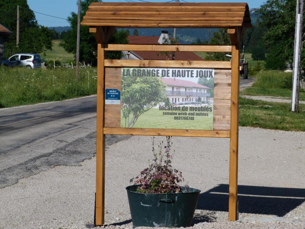 La Grange De Haute-Joux Les Fourgs Exterior foto